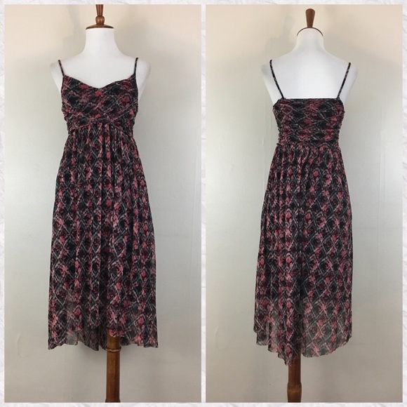 Free People Dresses & Skirts - Free People Floral Empire Waist Sleeveless Dress